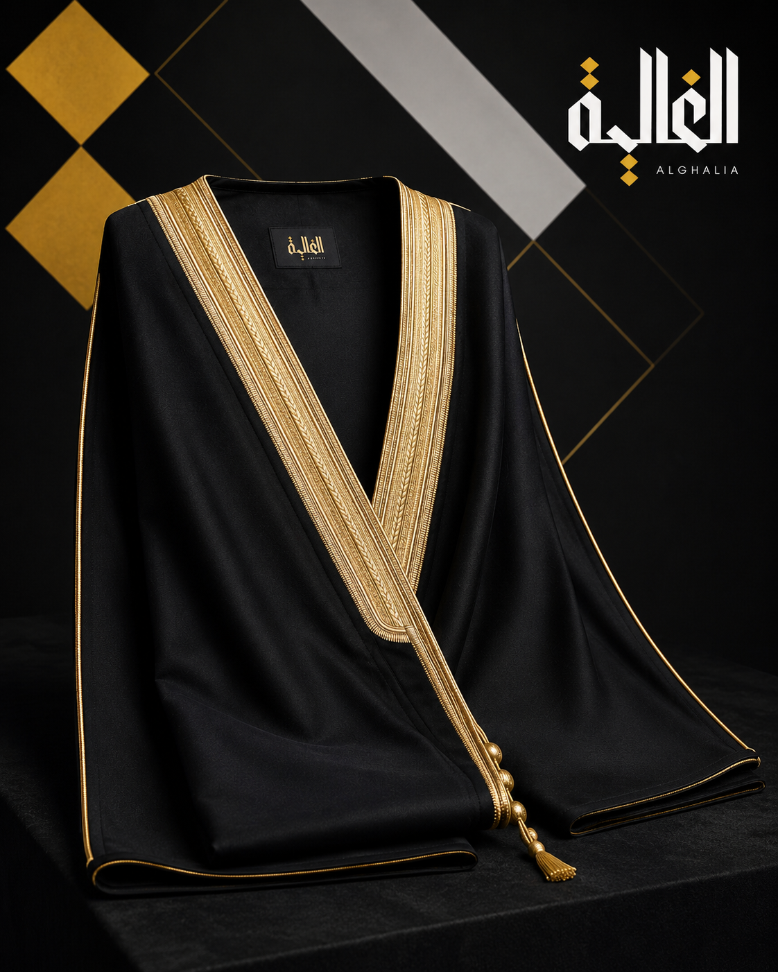 Royal Japanese Najfi Wool Bisht #20
