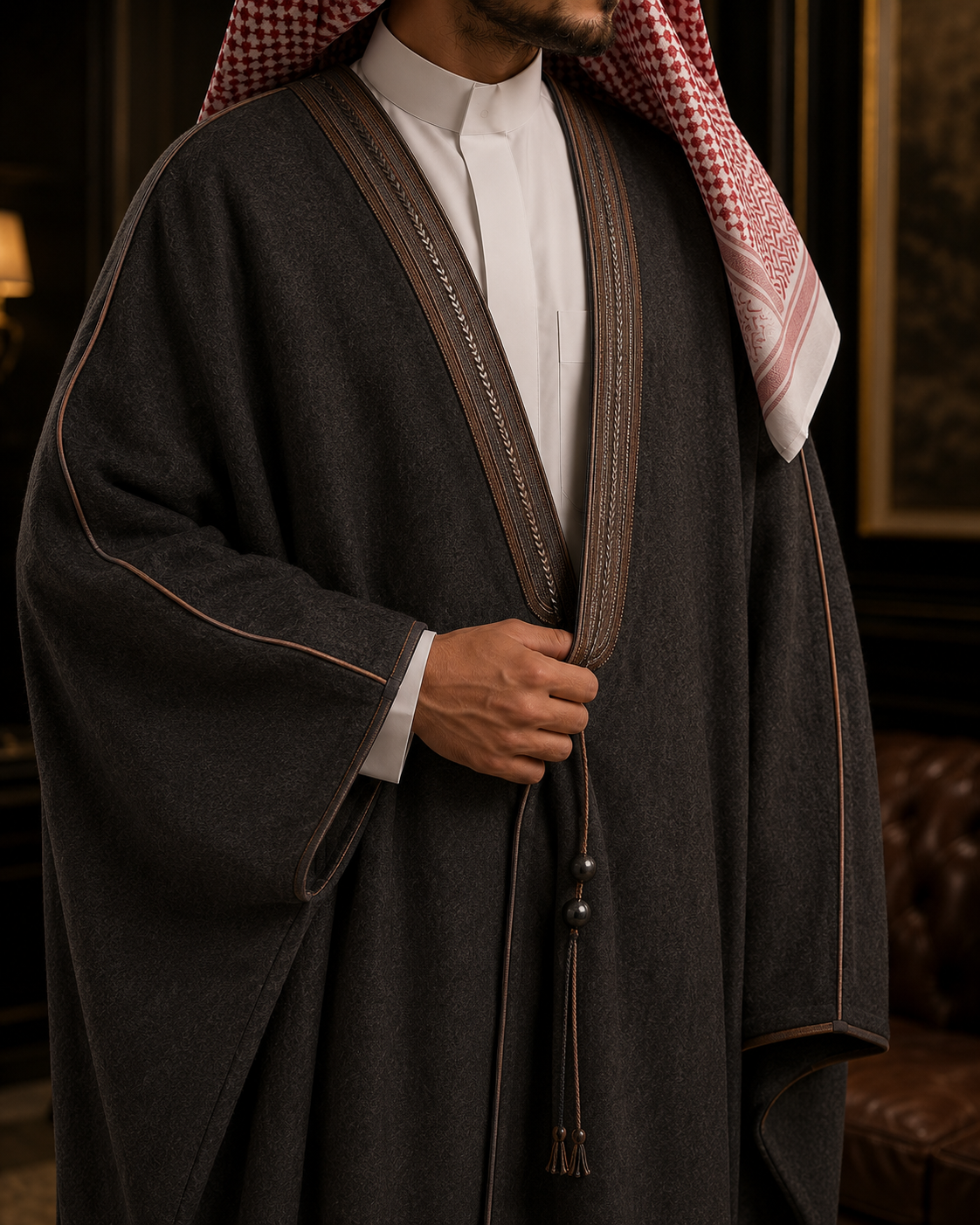 Premium Ghuba Syrian Summer Bisht #6