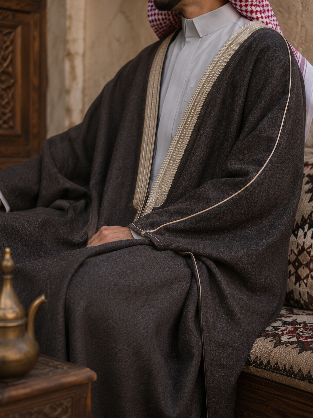 Premium Ghuba Syrian Summer Bisht #7