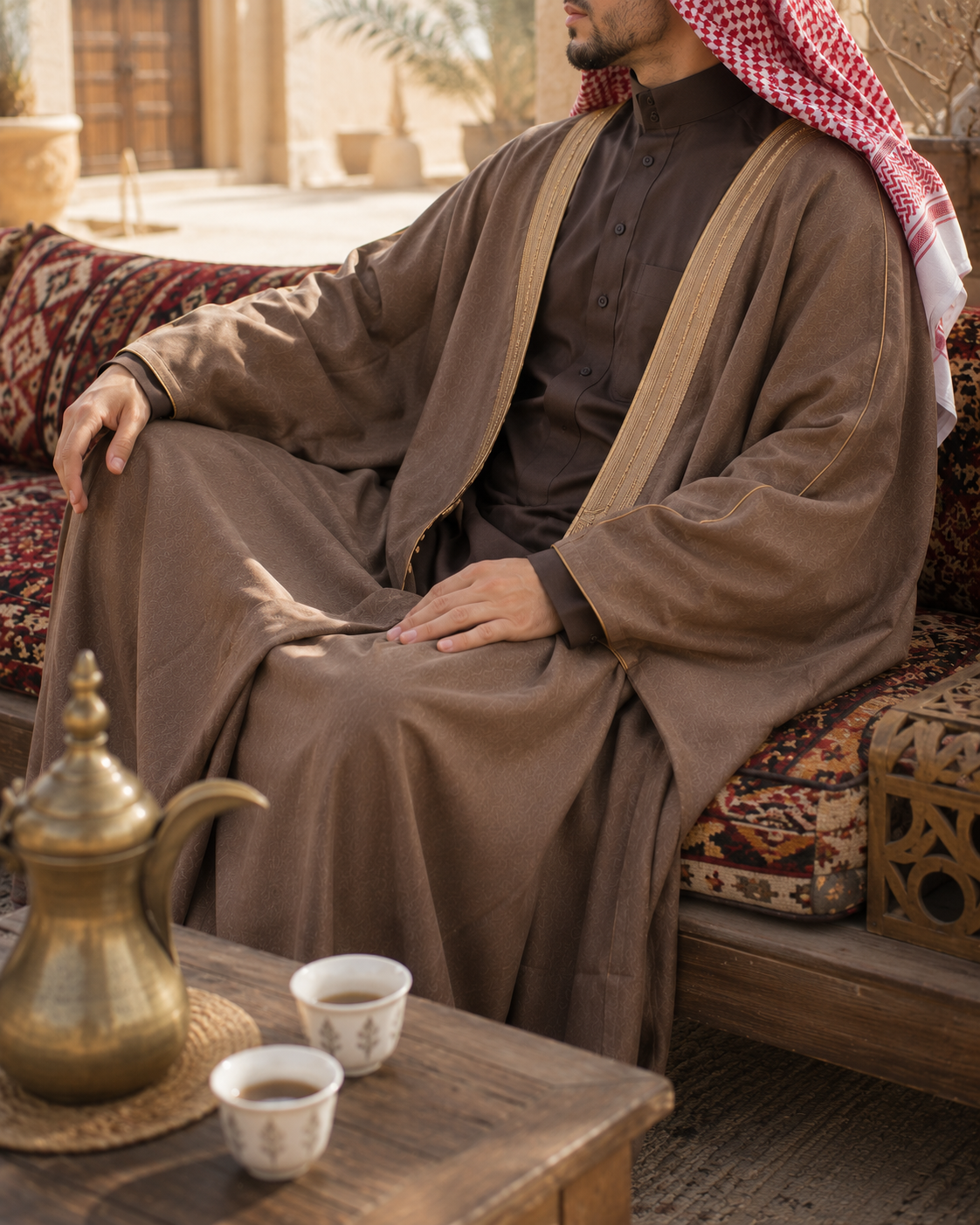 Premium Ghuba Syrian Summer Bisht #12